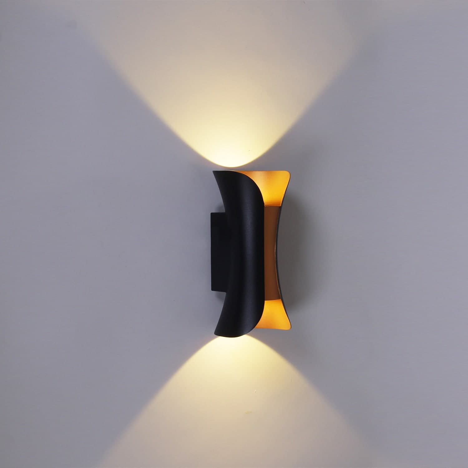 Светильник настенный Reluce 86852-9.2-002KT LED2*5W BK+GD