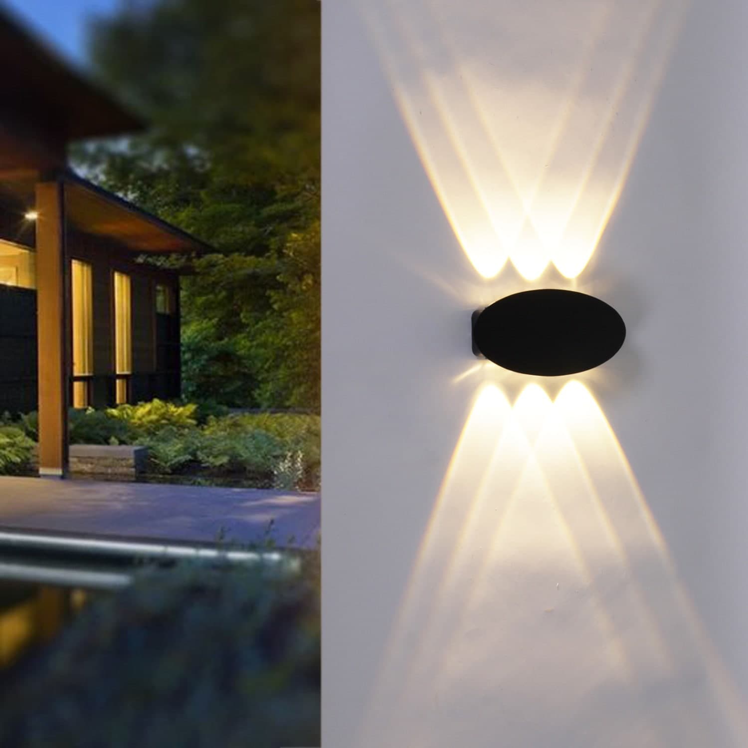 Светильник настенный Reluce 86853-9.2-006KT LED6W BK