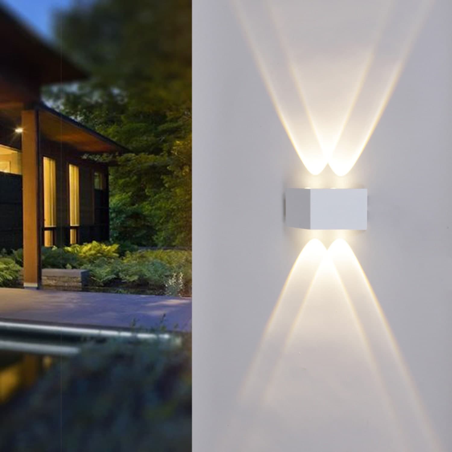 Светильник настенный Reluce 86856-9.2-001KT LED4W WT