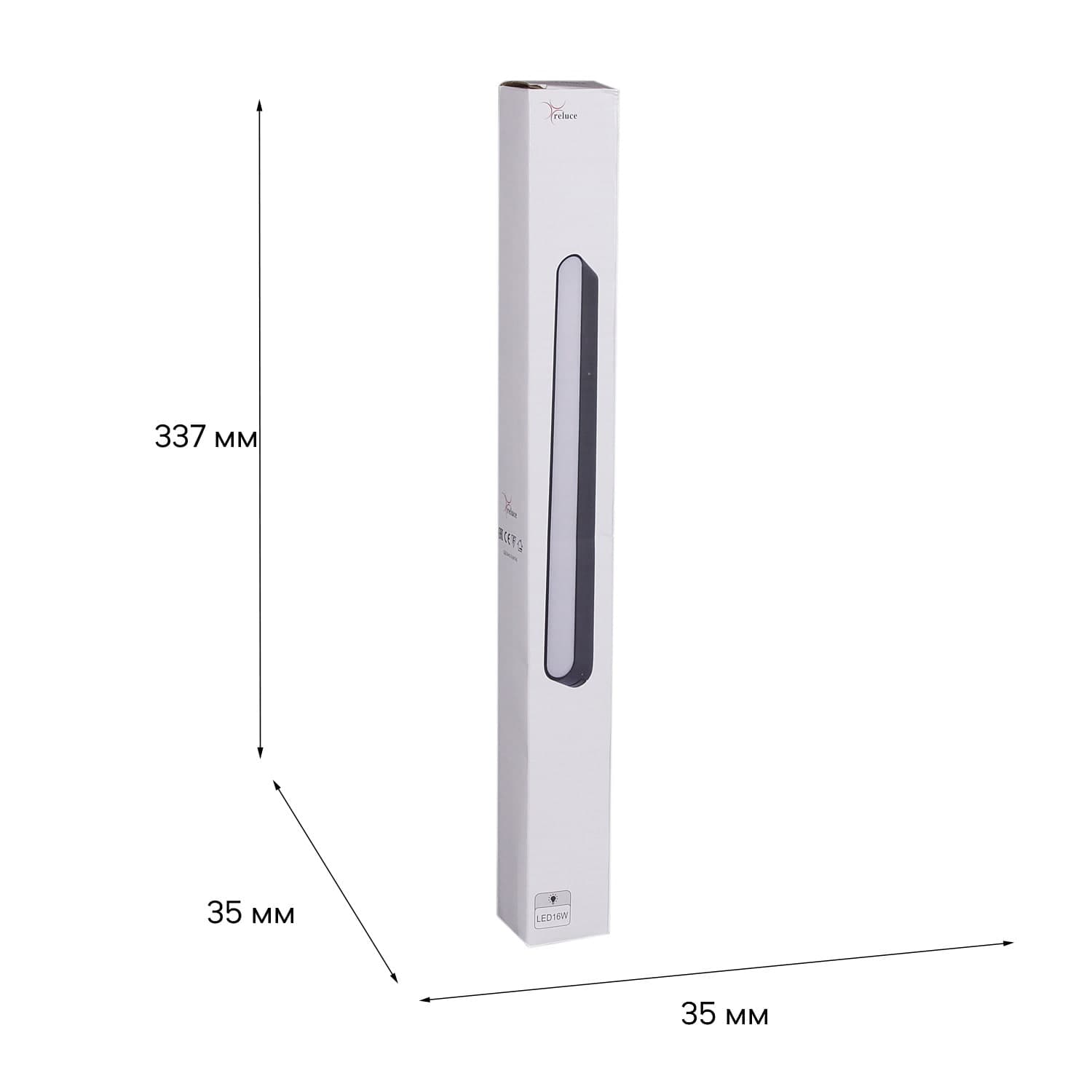 Reluce 13001-9.3-001UR magnetic LED16W BK