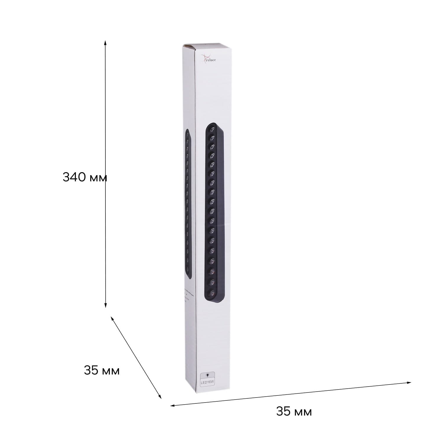 Reluce 13002-9.3-001UR magnetic LED16W BK