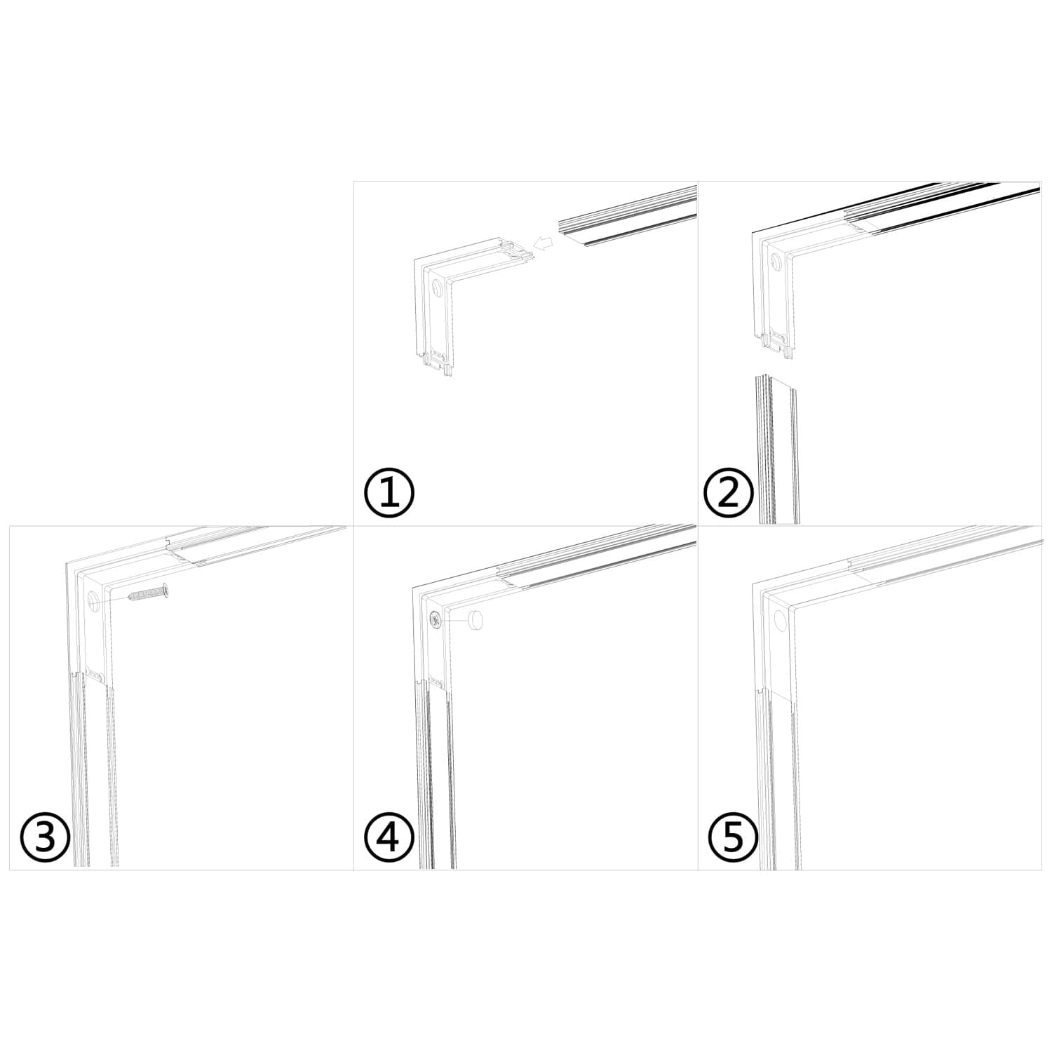 Reluce RL 06103 inner connector BK