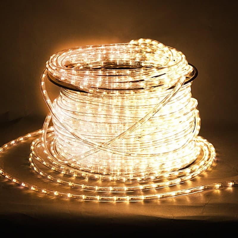 Дюралайт круглый Sneha 11-2W-100M-220V-LED-U CUT 1M WW