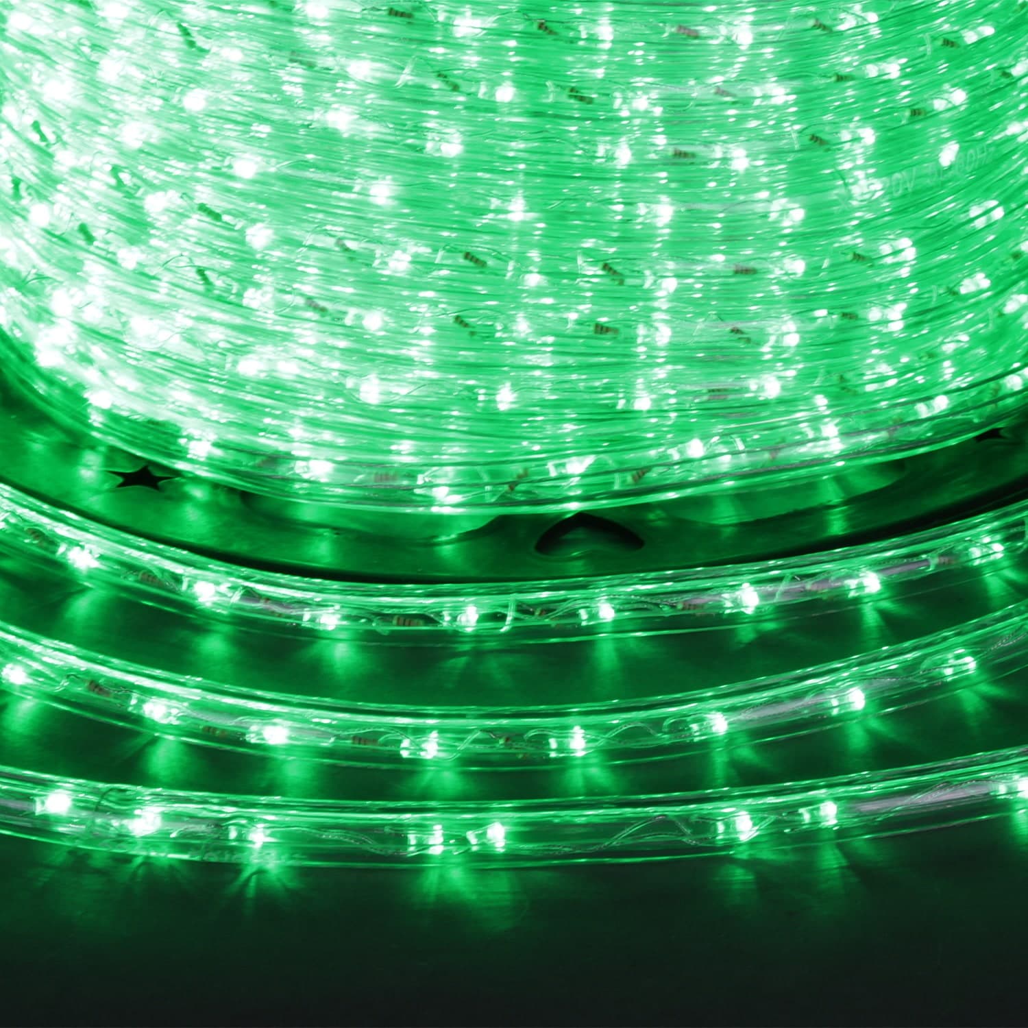 Дюралайт круглый Sneha 13-3W-50M-220V-LED-U CUT 1M GN