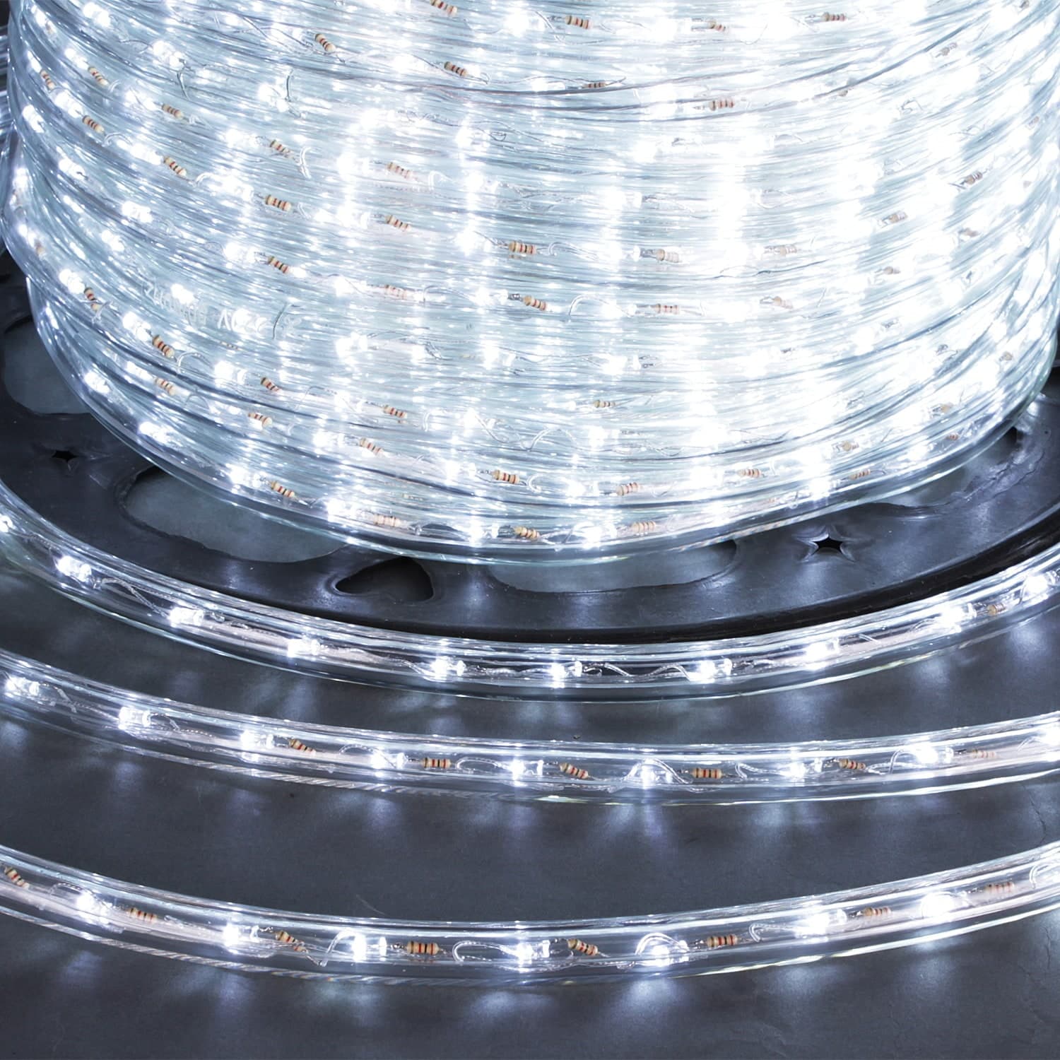 Дюралайт круглый Sneha 13-3W-50M-220V-LED-U CUT 1M WT