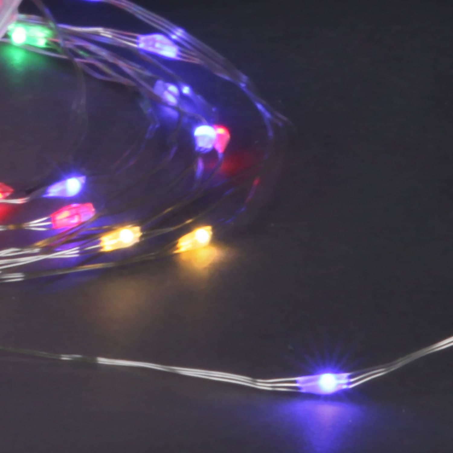 Гирлянда светодиод."Роса", провод серебрист.,100м,1000LED,в компл.с трансф.-контроллер,ПДУ Sneha A-930 MIX