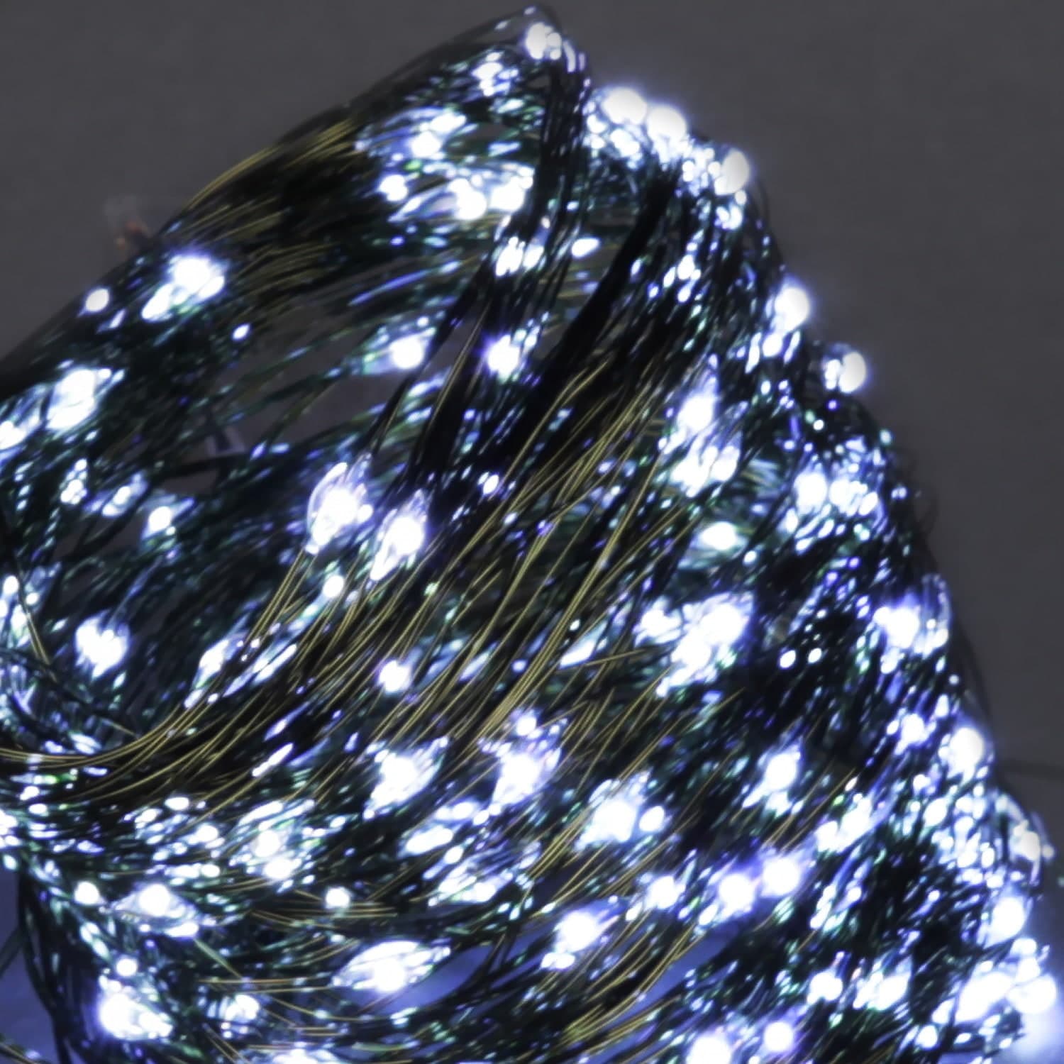 Гирлянда светодиодная "Роса", 20м, 200LED, темно-зеленый провод Sneha A-961A WT
