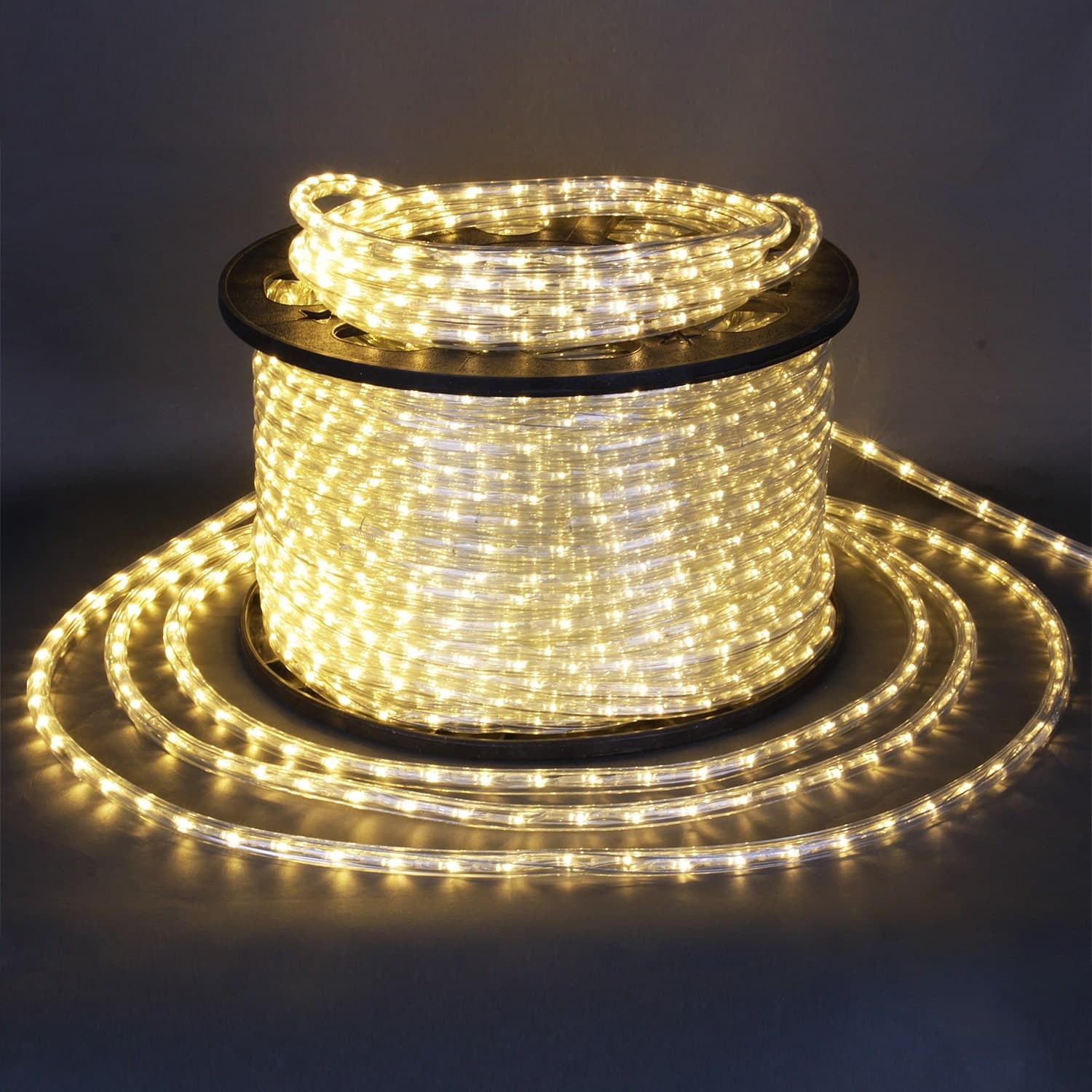 Дюралайт круглый Sneha 13-2W-100M-220V-LED-U WW/W FLASH