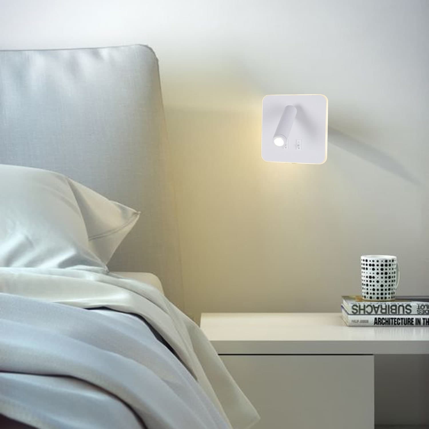 Светильник настенный Reluce 86202-9.2-001KT LED12W WT