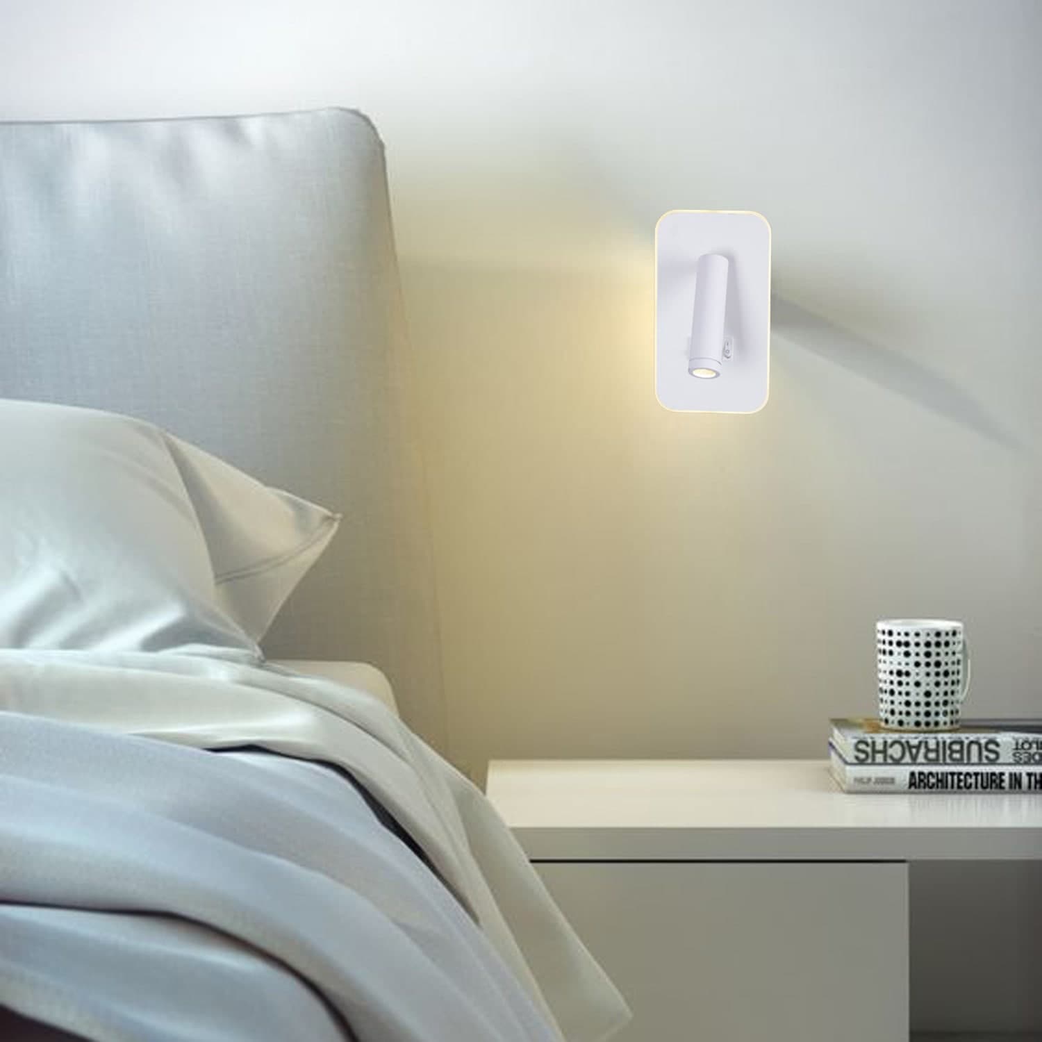 Светильник настенный Reluce 86204-9.2-001KT LED12W WT