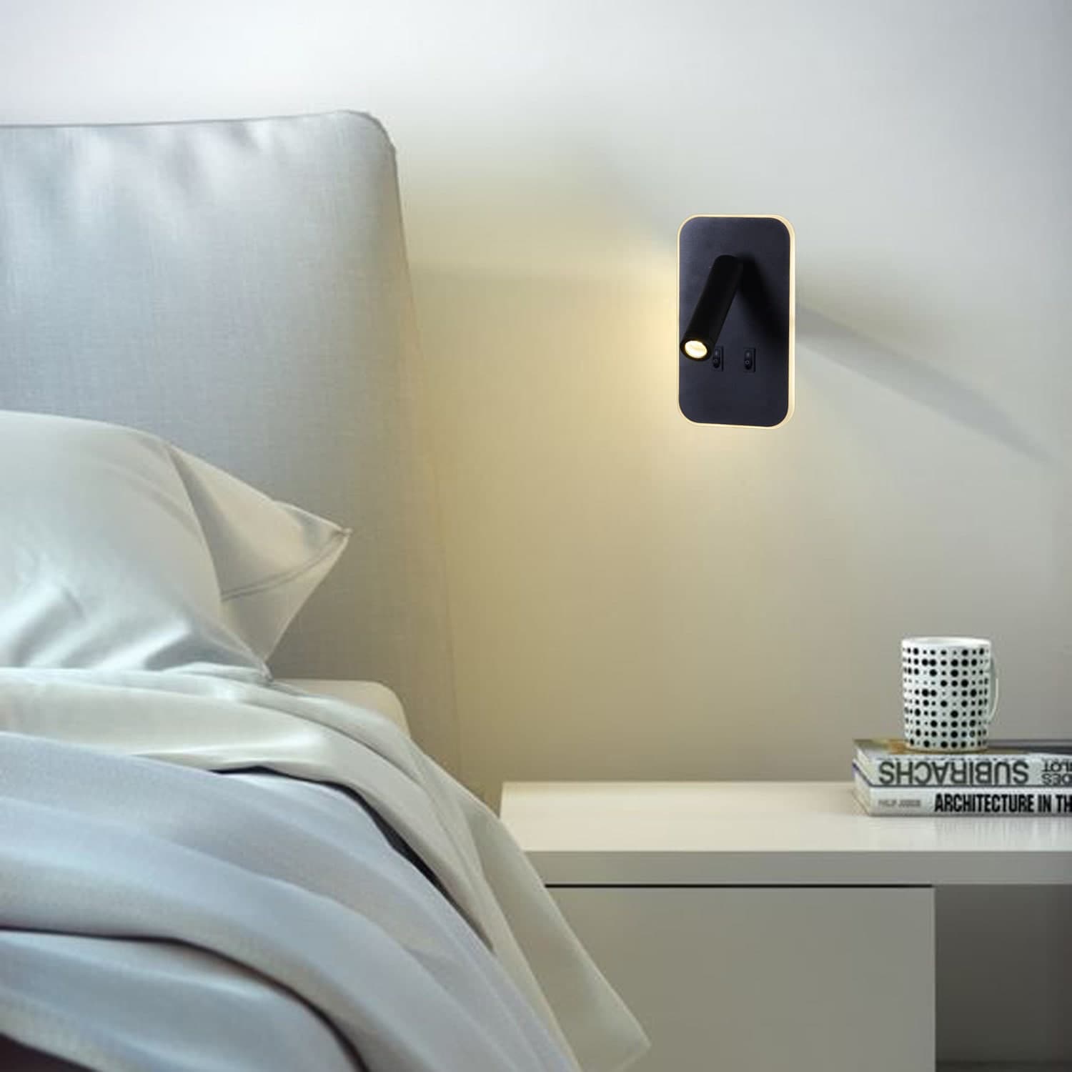 Светильник настенный Reluce 86204-9.2-001KT LED12W BK