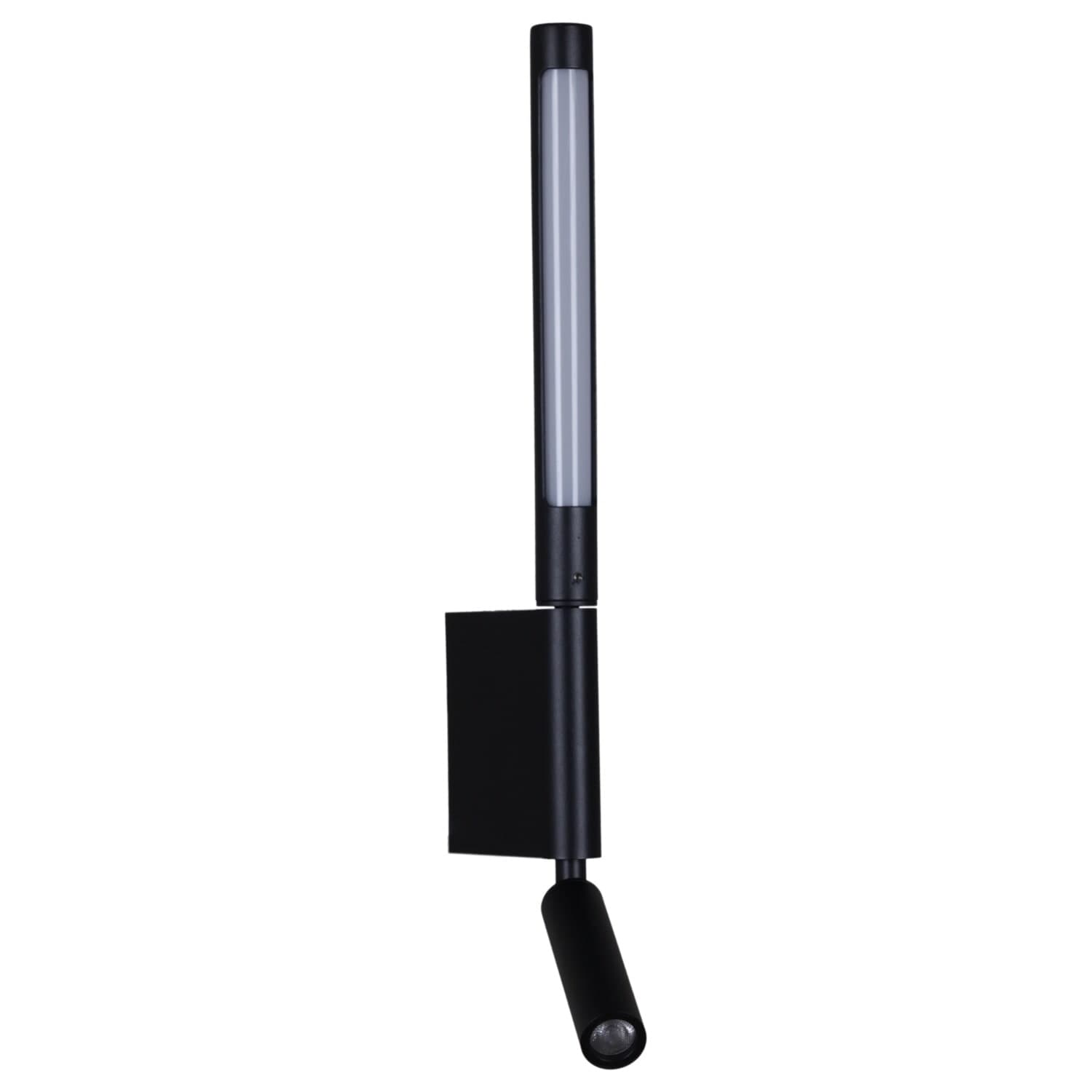 Светильник настенный Reluce 86209-9.2-001KT LED3W+6W BK