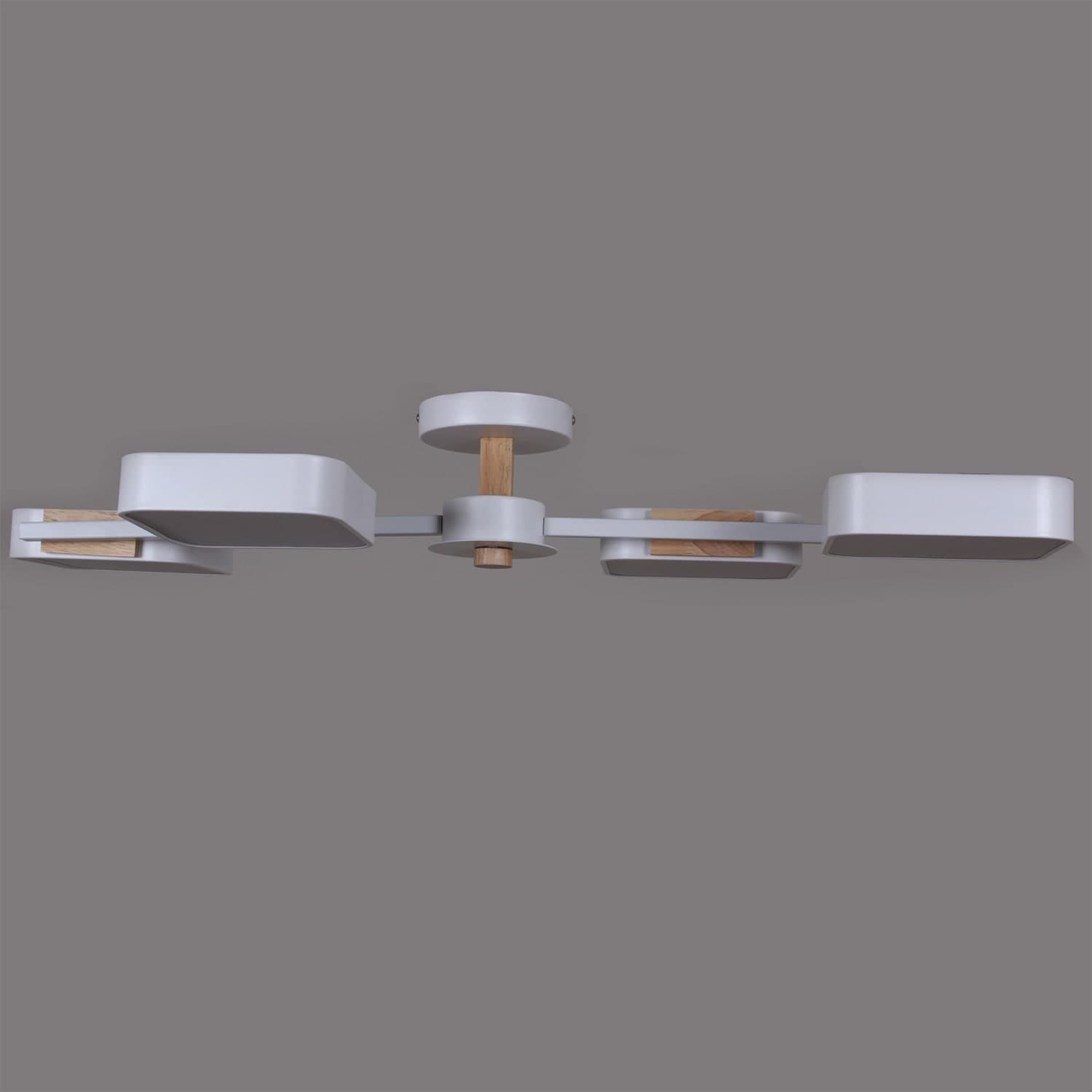 Светильник потолочный Reluce 03361-0.3-04 WH+WOOD