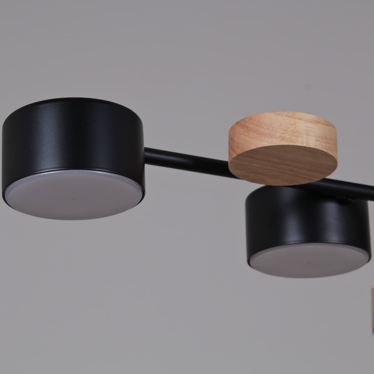 Светильник потолочный Reluce 03758-0.3-10 BK+WOOD GX53
