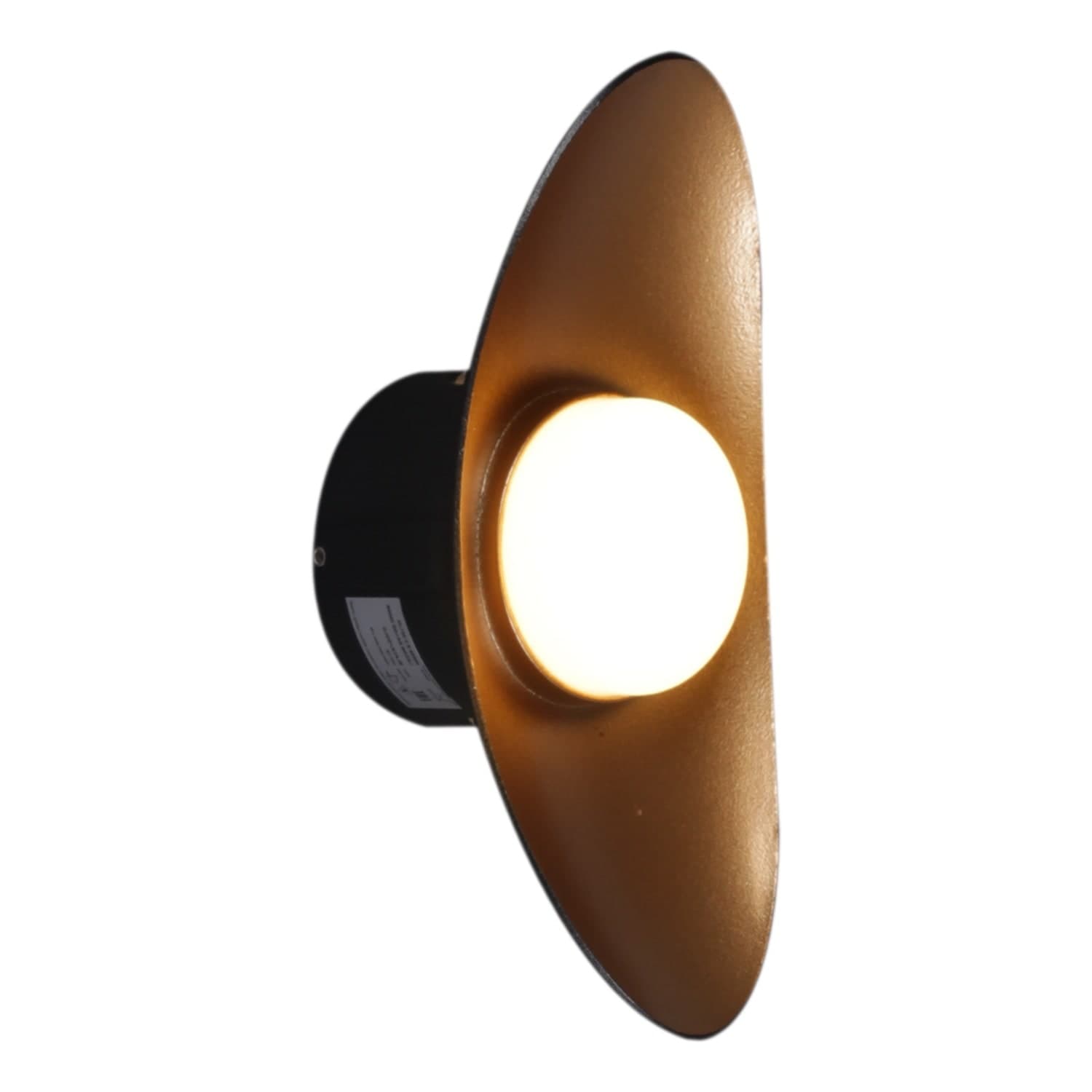 Светильник настенный Reluce 86868-9.2-001JH LED7W BK+GD