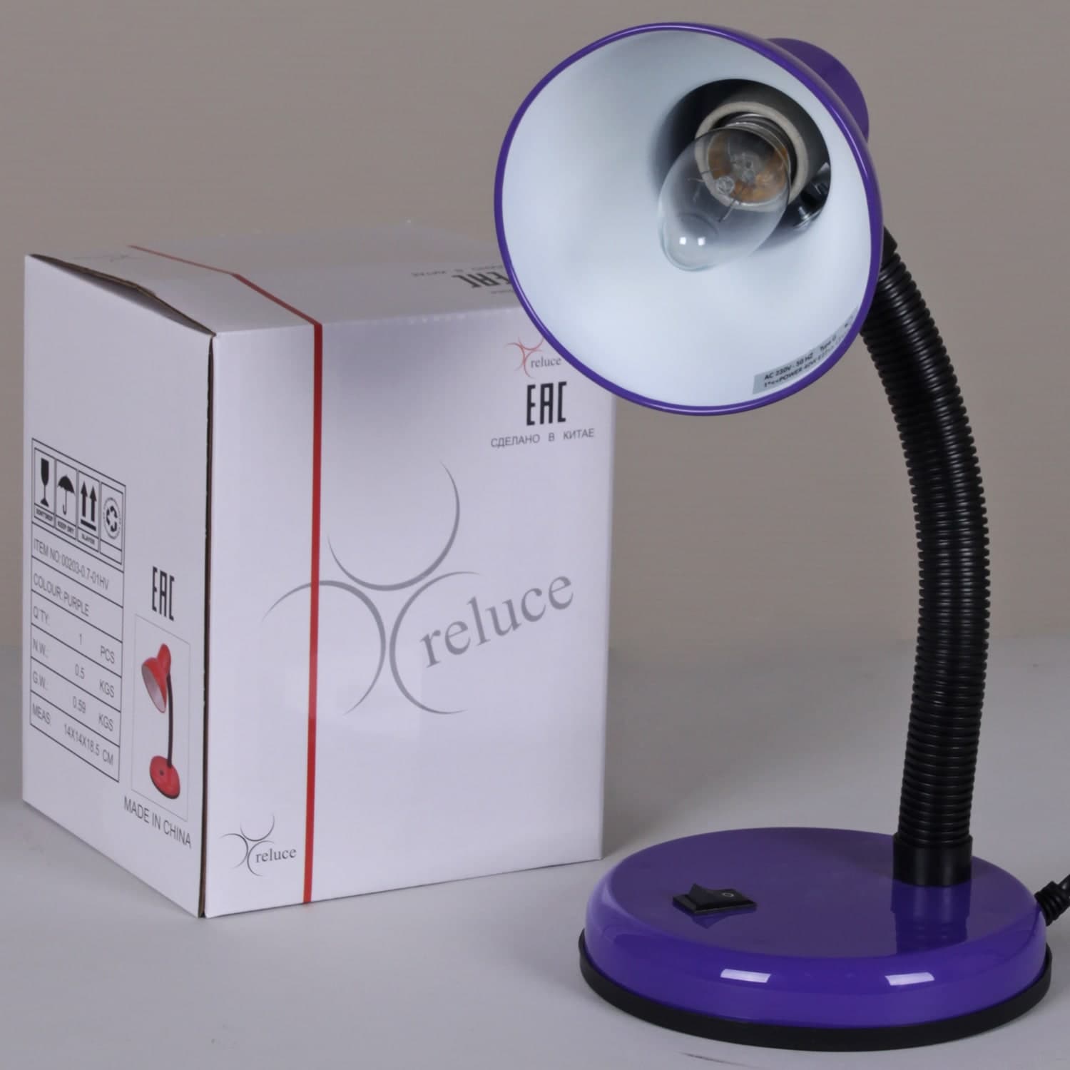 Светильник настольный Reluce 00203-0.7-01 PURPLE