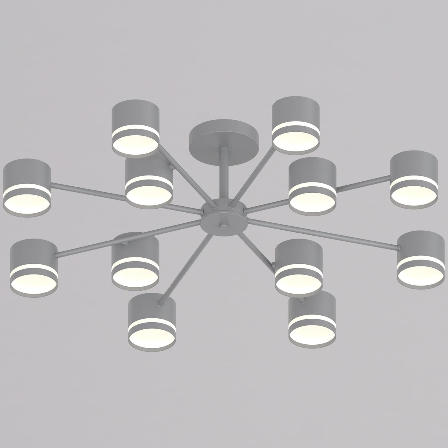 Светильник потолочный Reluce 89730-0.3-12 GX53 GREY