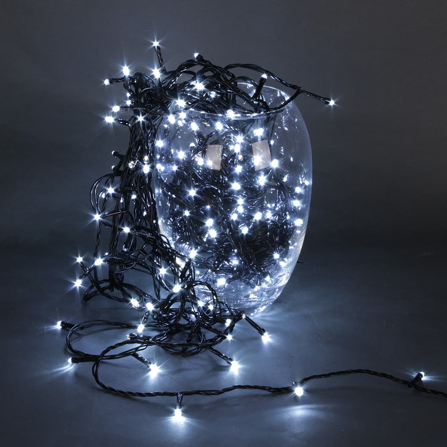 Гирлянда светодиодная 18м 200LED влагозащищенная Sneha A-244 W FLASH