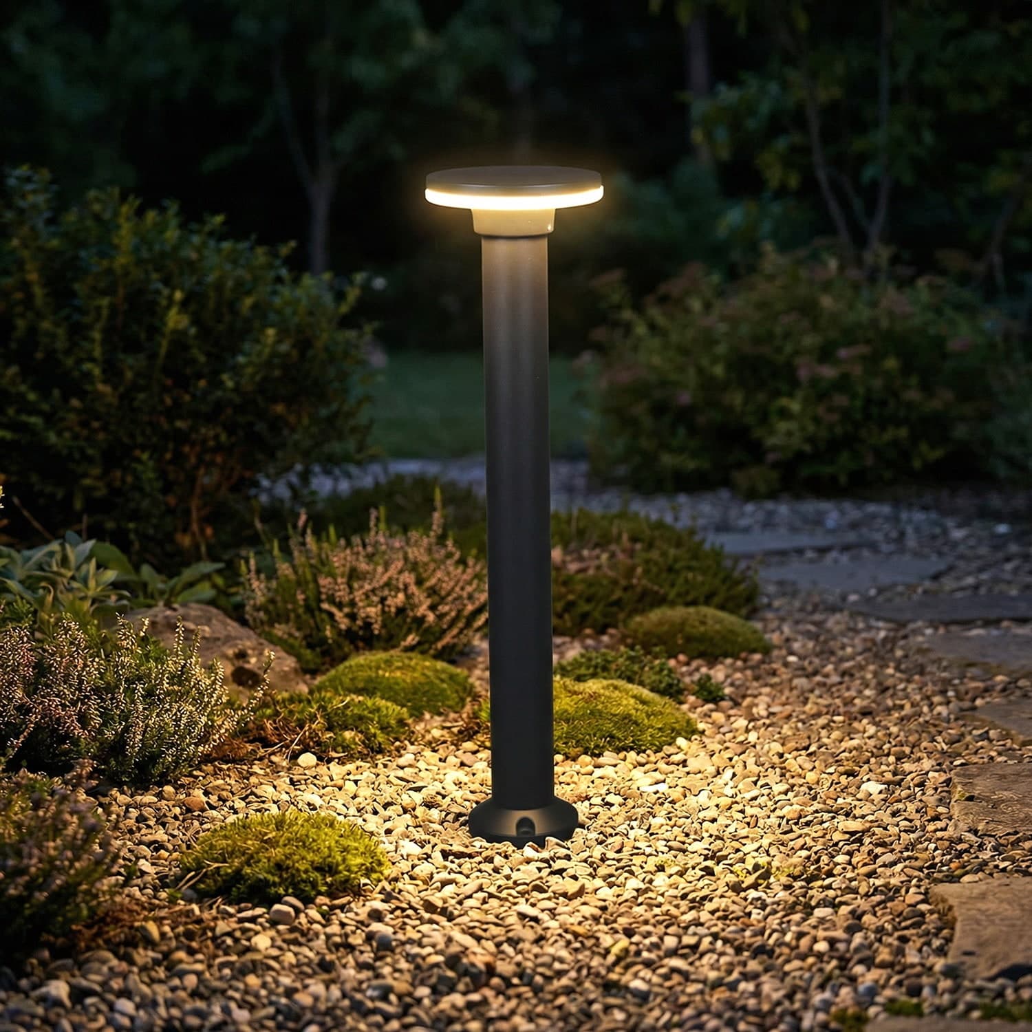 Фонарь Reluce 09974-0.7-001JH 0,6M LED12W BK RLOS