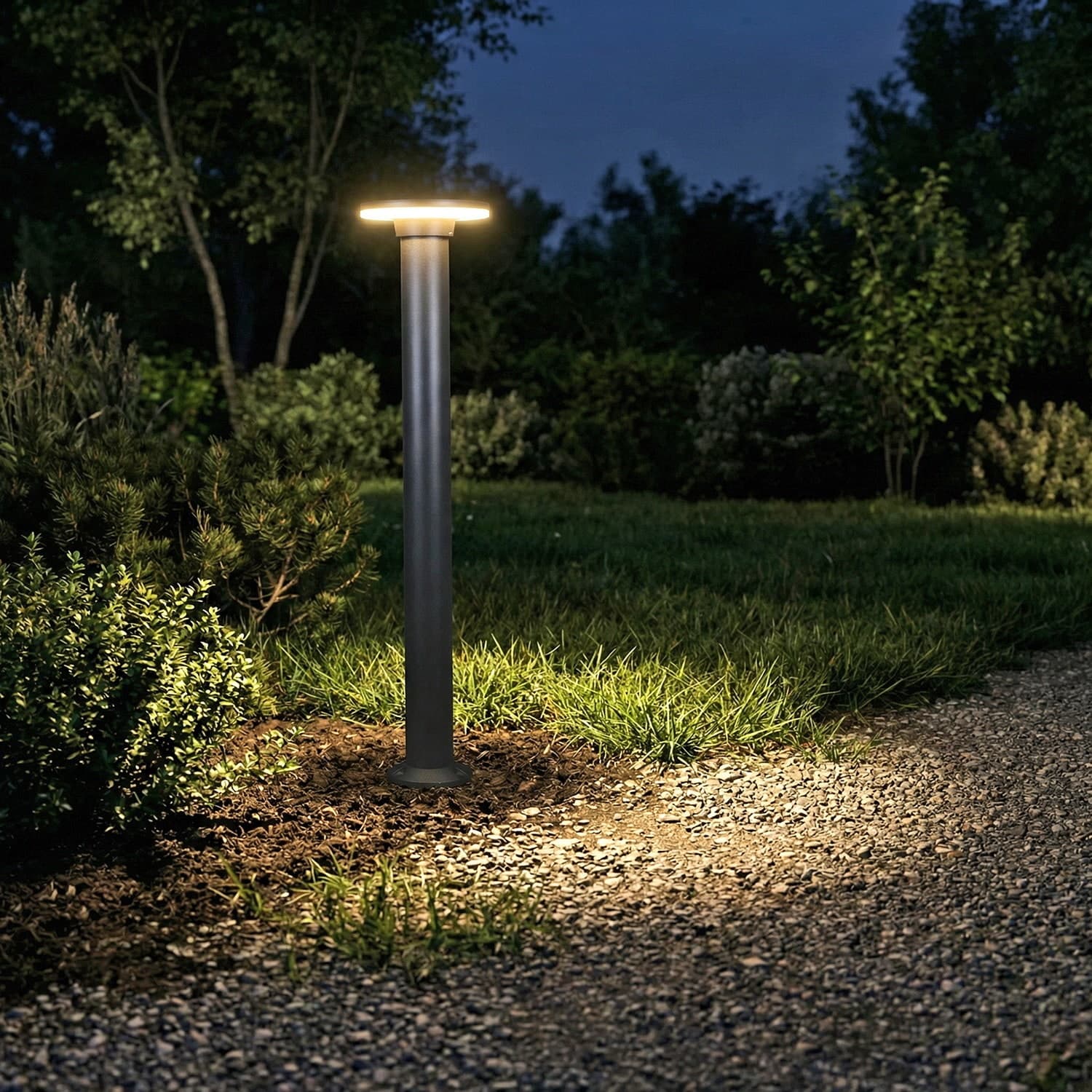 Фонарь Reluce 09974-0.7-001JH 1,0M LED12W BK RLOS