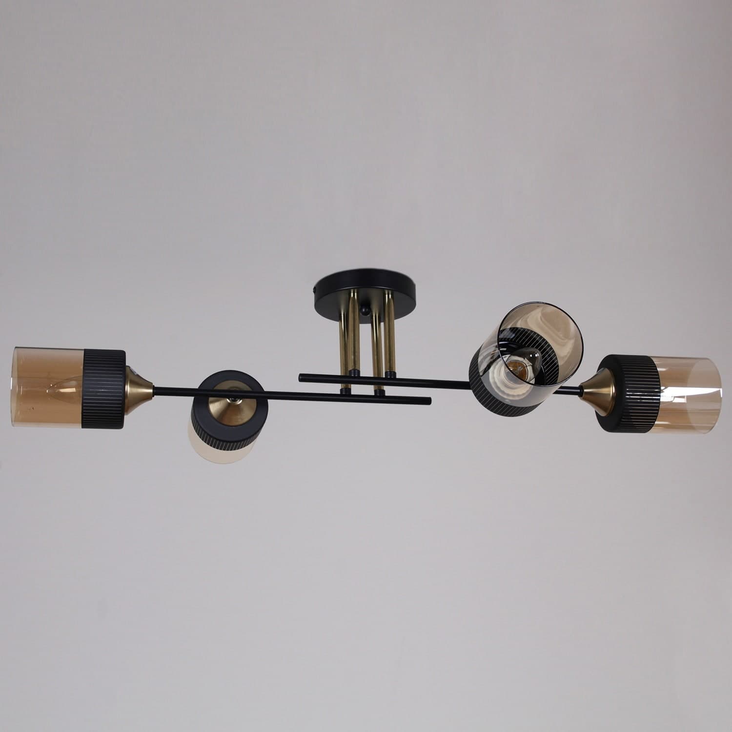 Светильник потолочный Reluce 48460-0.3-04 BK+COPPER