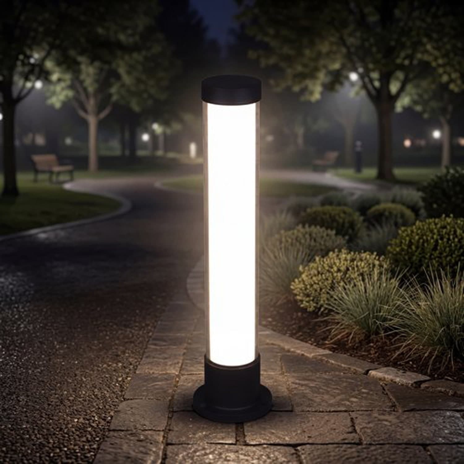 Фонарь Reluce 09985-0.7-001JH 0.6M LED18W BK RLOS