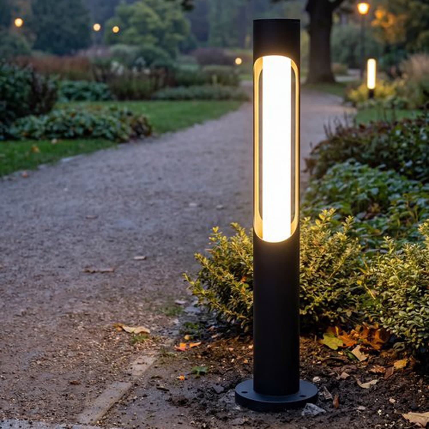 Фонарь Reluce 09986-0.7-001JH 0.6M LED18W BK RLOS
