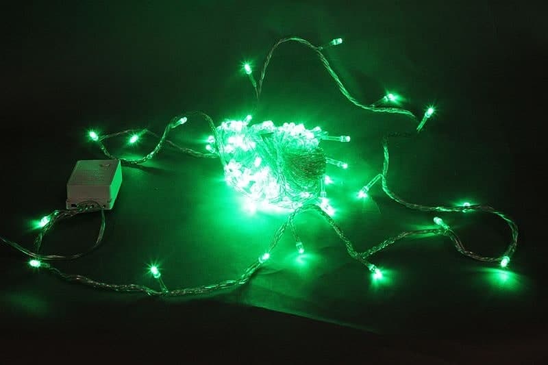 Гирлянда светодиодная 10м 100LED с контроллером Sneha A-001 LED GN