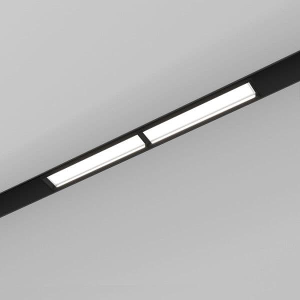 Трековый светильник Slim Magnetic WL02 12W 4200K черный 85008/01