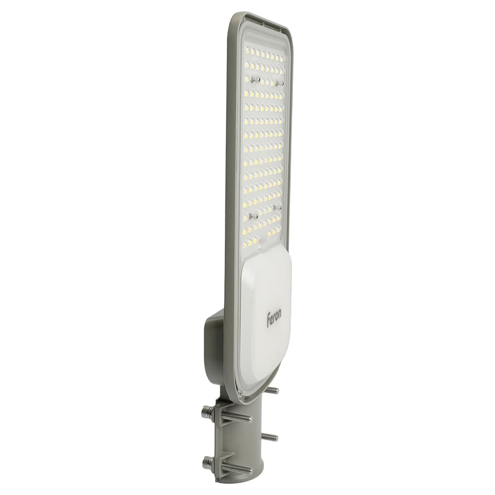 Светодиодный уличный консольный светильник Feron SP3040 100W 5000K 230V, серый