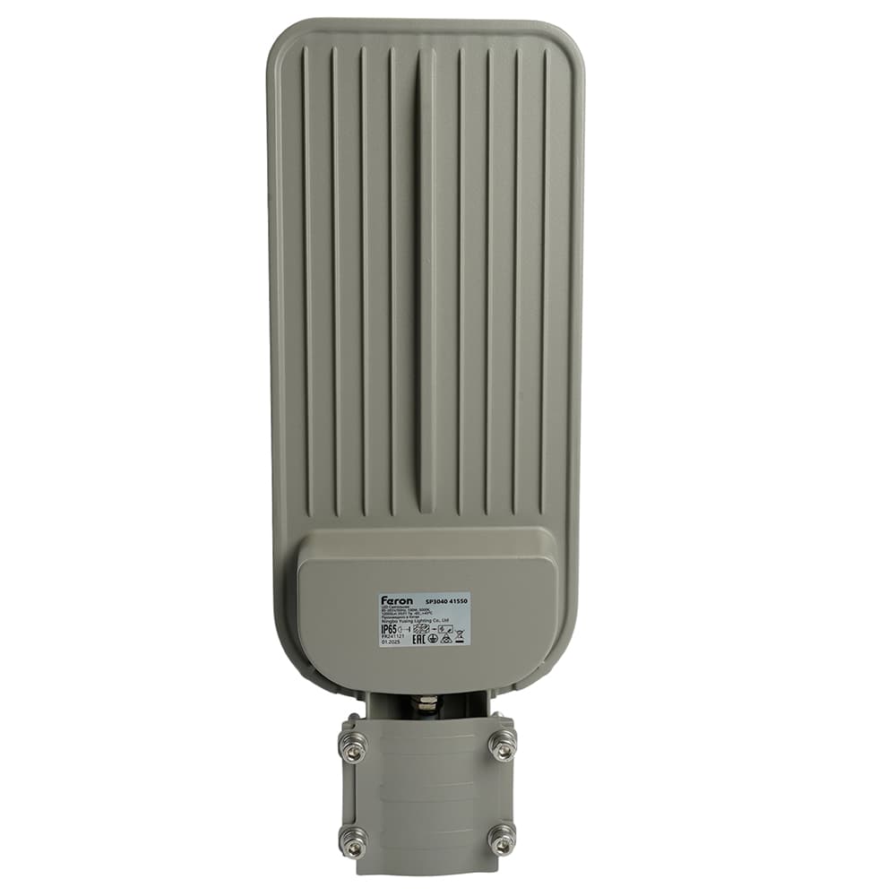 Светодиодный уличный консольный светильник Feron SP3040 100W 5000K 230V, серый