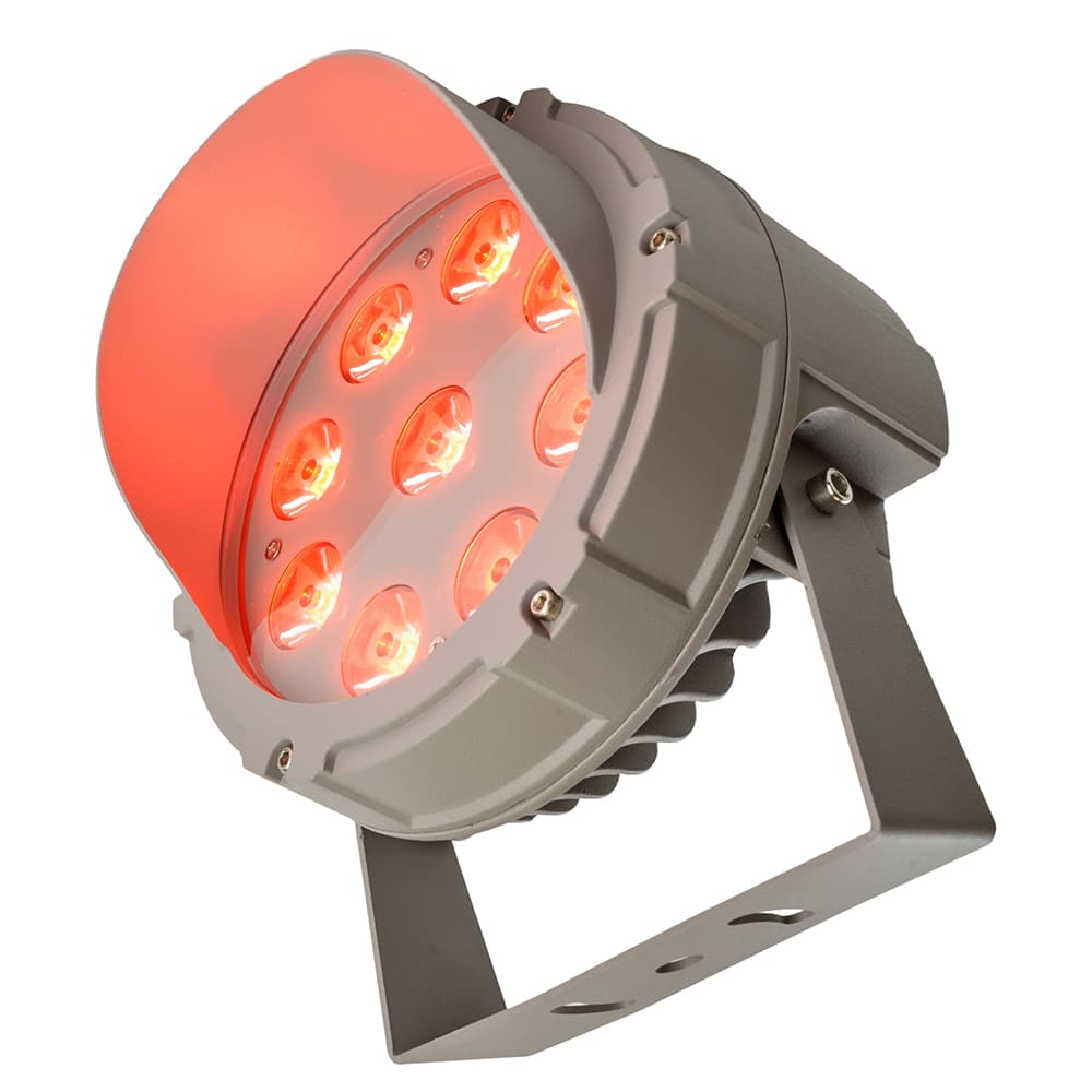 Светодиодный светильник ландшафтно-архитектурный Feron LL-701 85-265V 12W красный IP65