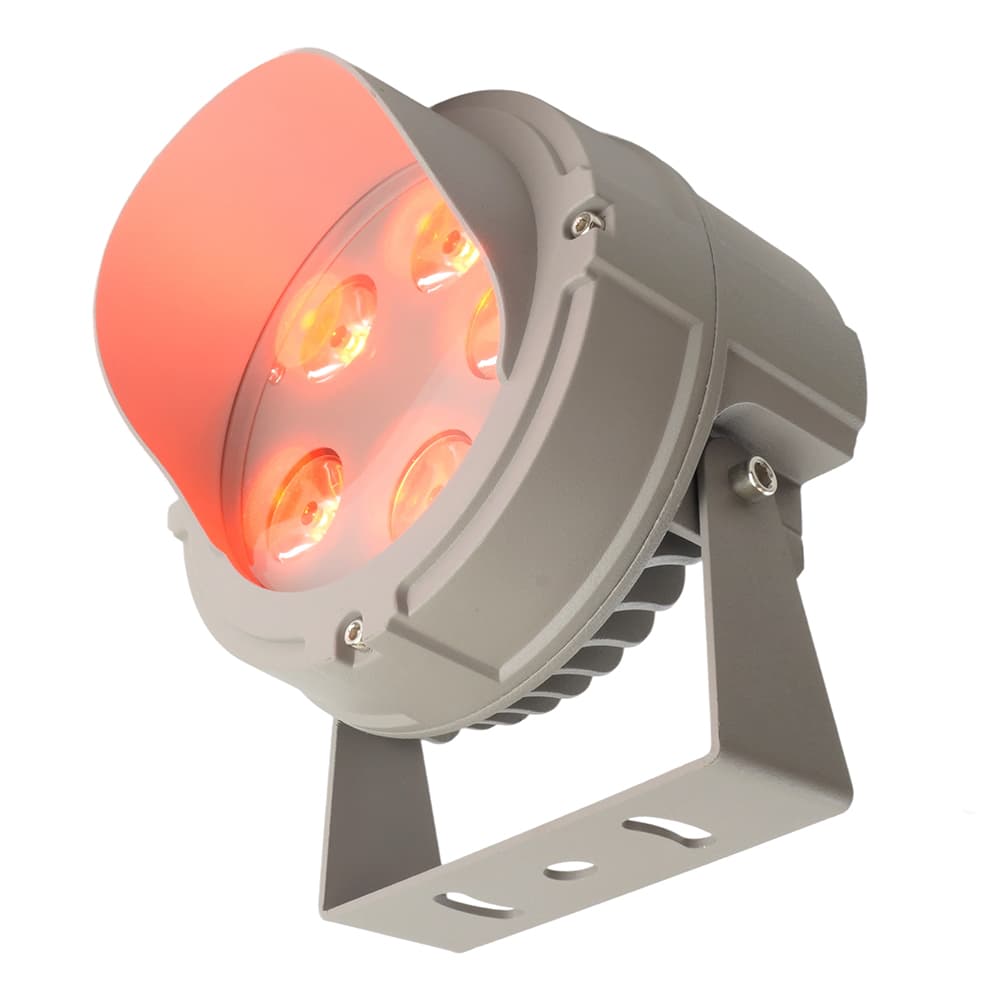 Светодиодный светильник ландшафтно-архитектурный Feron LL-700 85-265V 7W красный IP65