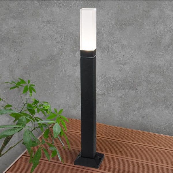Ландшафтный светодиодный светильник чёрный IP54 1537 TECHNO LED
