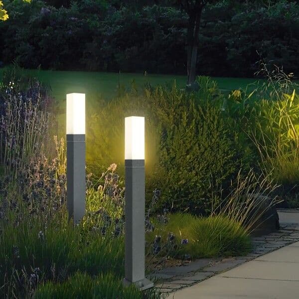 Ландшафтный светодиодный светильник Серый IP54 1537 TECHNO LED