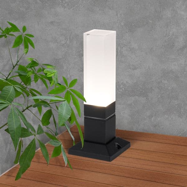 Ландшафтный светодиодный светильник чёрный IP54 1536 TECHNO LED