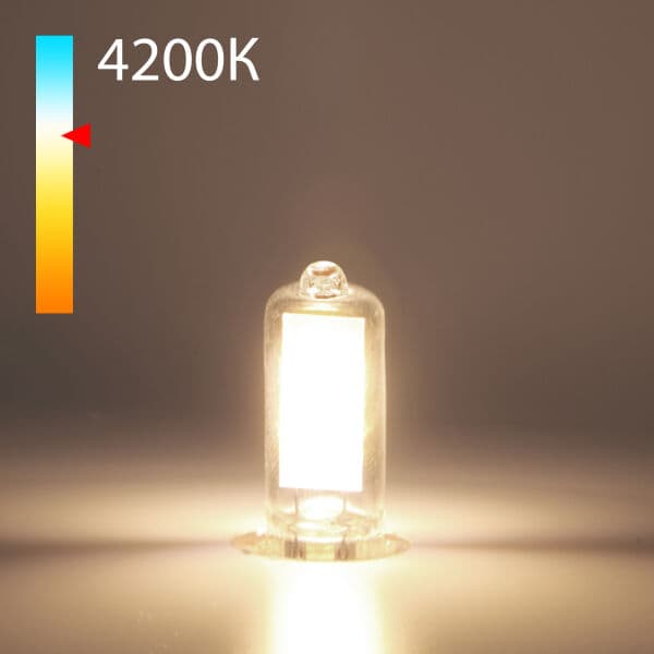 Светодиодная лампа G9 LED 3W 220V 4200K стекло BLG912