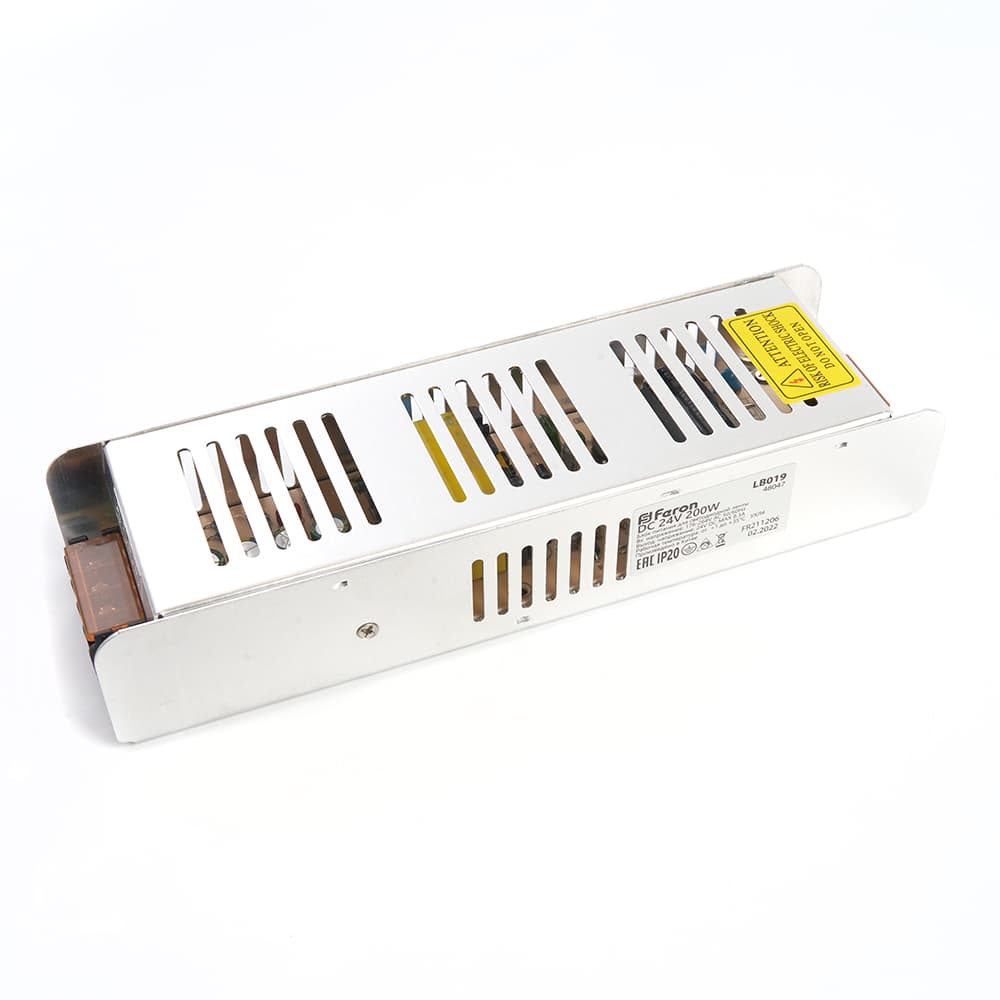 Трансформатор электронный для светодиодной ленты 200W 24V (драйвер), LB019 по цене 1 511 ₽ купить в официальном магазине производителя с доставкой.