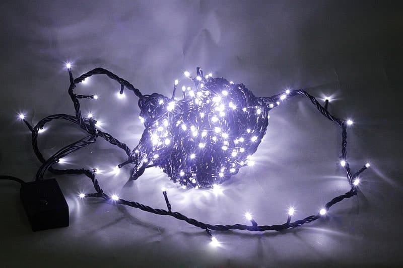 Гирлянда светодиодная30м 300LED с контроллером влагозащищенная Sneha A-047 WT