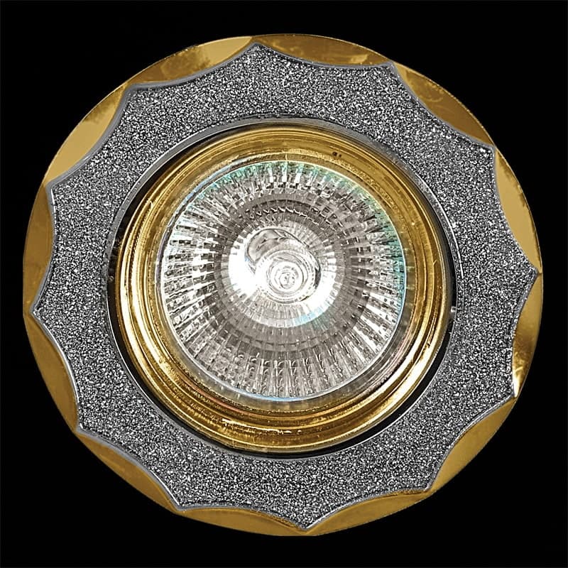 Светильник точечный Reluce 01001-9.0-001AK MR16 SS+GD