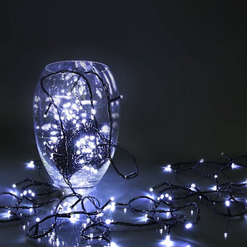Гирлянда светодиодная 18м 200LED влагозащищенная Sneha A-244 WT