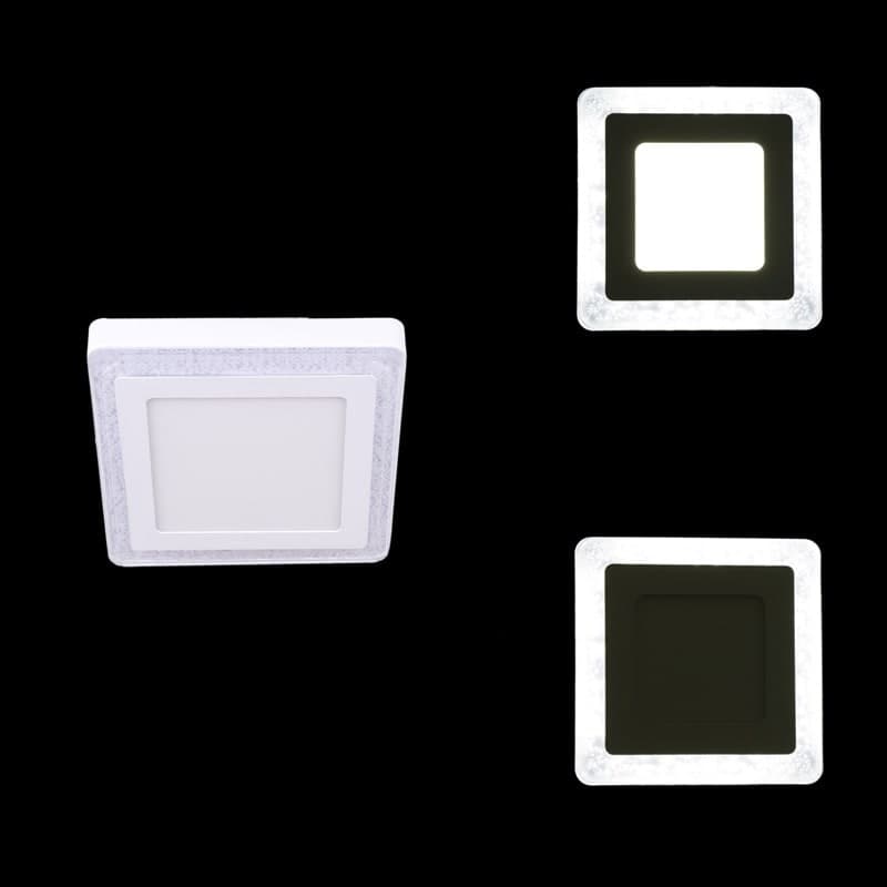 Панель светодиодная накладная Reluce 35063-9.5-001XW LED6+3W WHITE