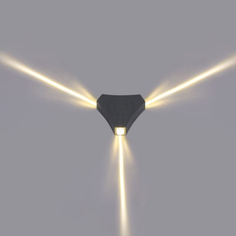 Светильник настенный Reluce 86823-9.2-003TLF LED3*3W GY