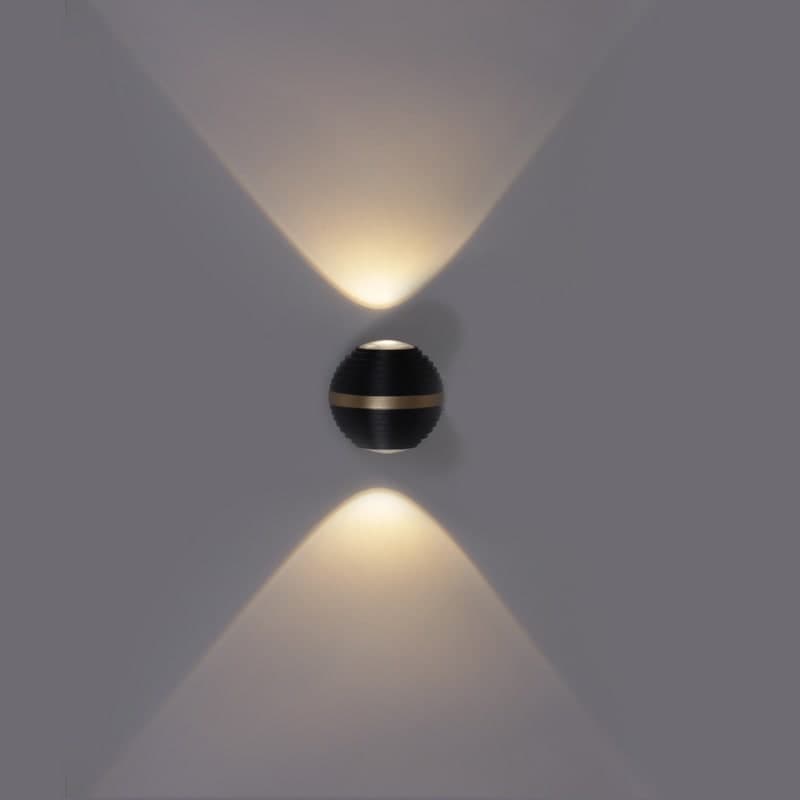 Светильник настенный Reluce 86828-9.2-002TLF LED2*3W BK