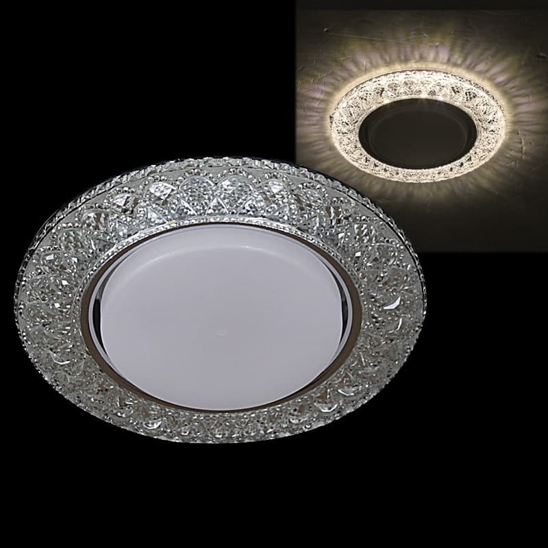 Светильник точечный Reluce 53212-9.0-001MN GX53+LED5W DL WH 4000K