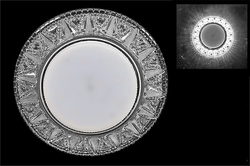 Светильник точечный Reluce 53619-9.0-001LF GX53+LED4W CL