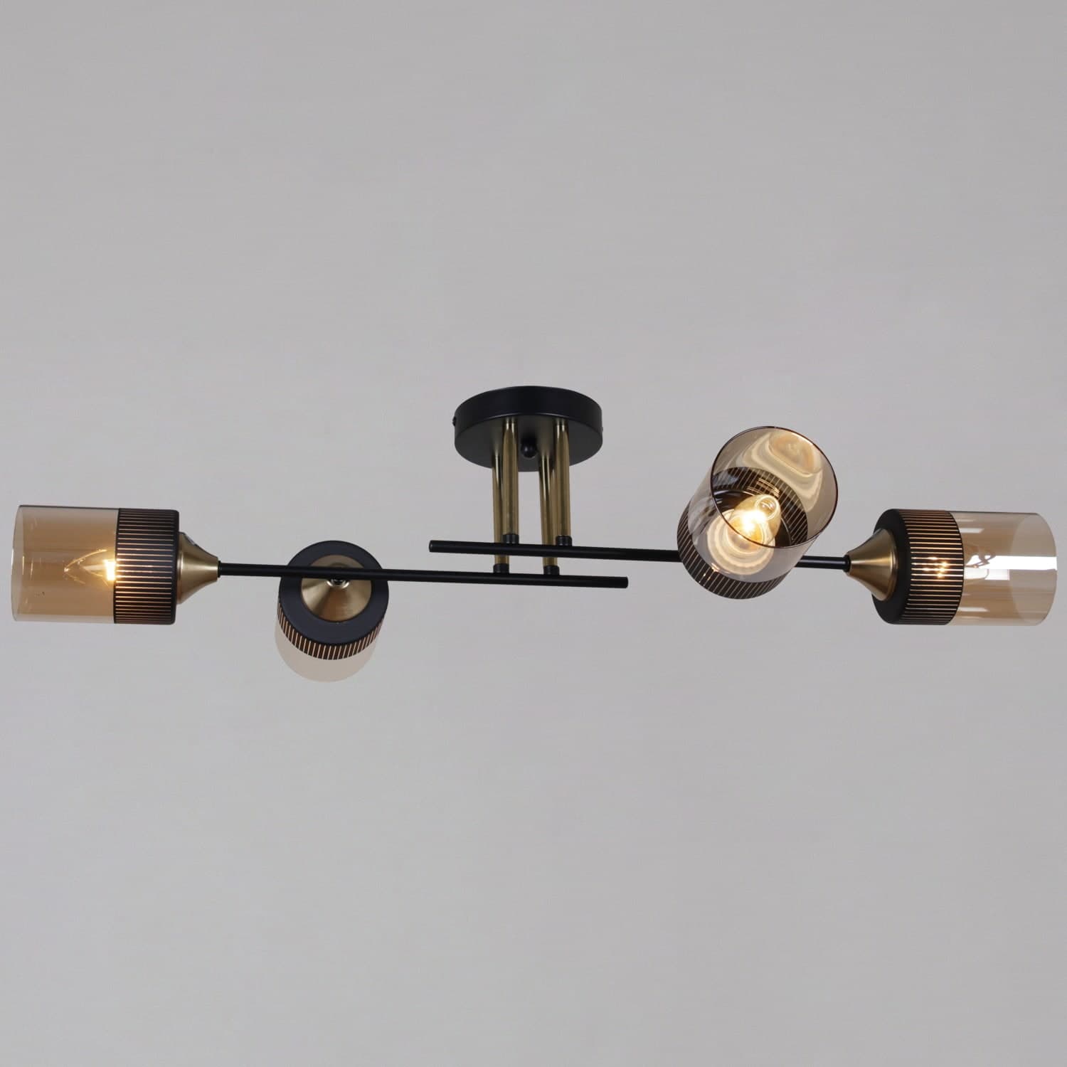 Светильник потолочный Reluce 48460-0.3-04 BK+COPPER